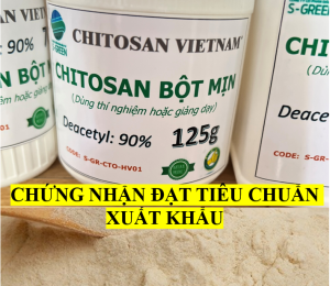 CHITOSAN BỘT MỊN 125gr (dùng thí nghiệm & giảng dạy)